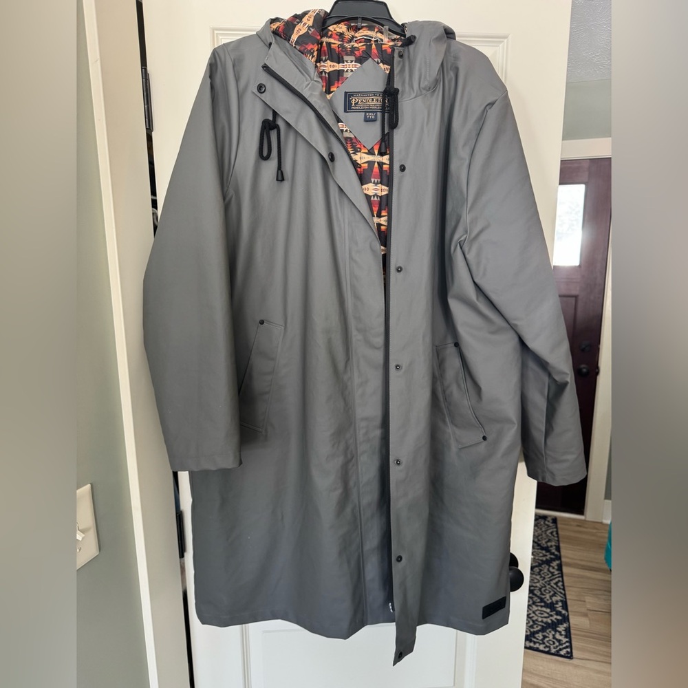 Pendleton Charcoal Raincoat